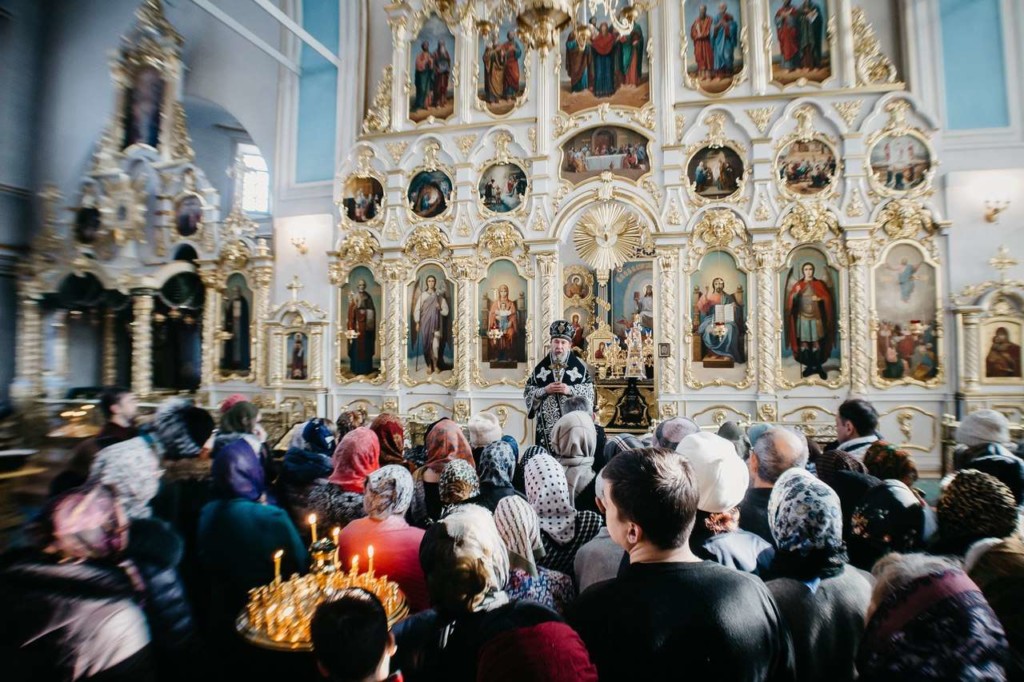 Вознесенский собор Курск литургия