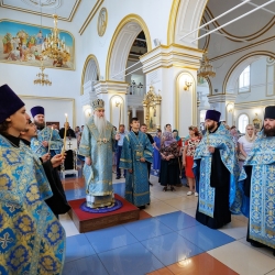 Канун дня празднования Владимирской иконы Божией Матери