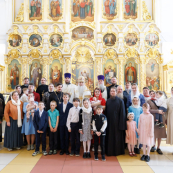 Крещение в Спасо-Вознесенском кафедральном соборе