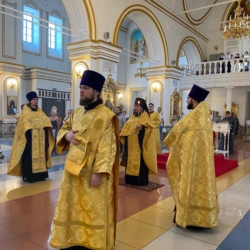 КАНУН НЕДЕЛИ 8-Й ПО ПЯТИДЕСЯТНИЦЕ, ДНЯ ПРАЗДНОВАНИЯ ПАМЯТИ СВЯТЫХ ОТЦОВ ШЕСТИ ВСЕЛЕНСКИХ СОБОРОВ