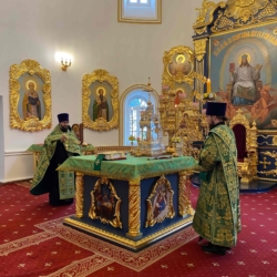 КАНУН ПРАЗДНИКА ОБРЕТЕНИЯ ЧЕСТНЫХ МОЩЕЙ ПРЕПОДОБНОГО СЕРГИЯ, ИГУМЕНА РАДОНЕЖСКОГО