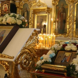 КАНУН ДНЯ ПРАЗДНОВАНИЯ ПАМЯТИ ПРЕСТАВЛЕНИЯ ПРЕПОДОБНОГО СЕРГИЯ, ИГУМЕНА РАДОНЕЖСКОГО, ВСЕЯ РОССИИ ЧУДОТВОРЦА